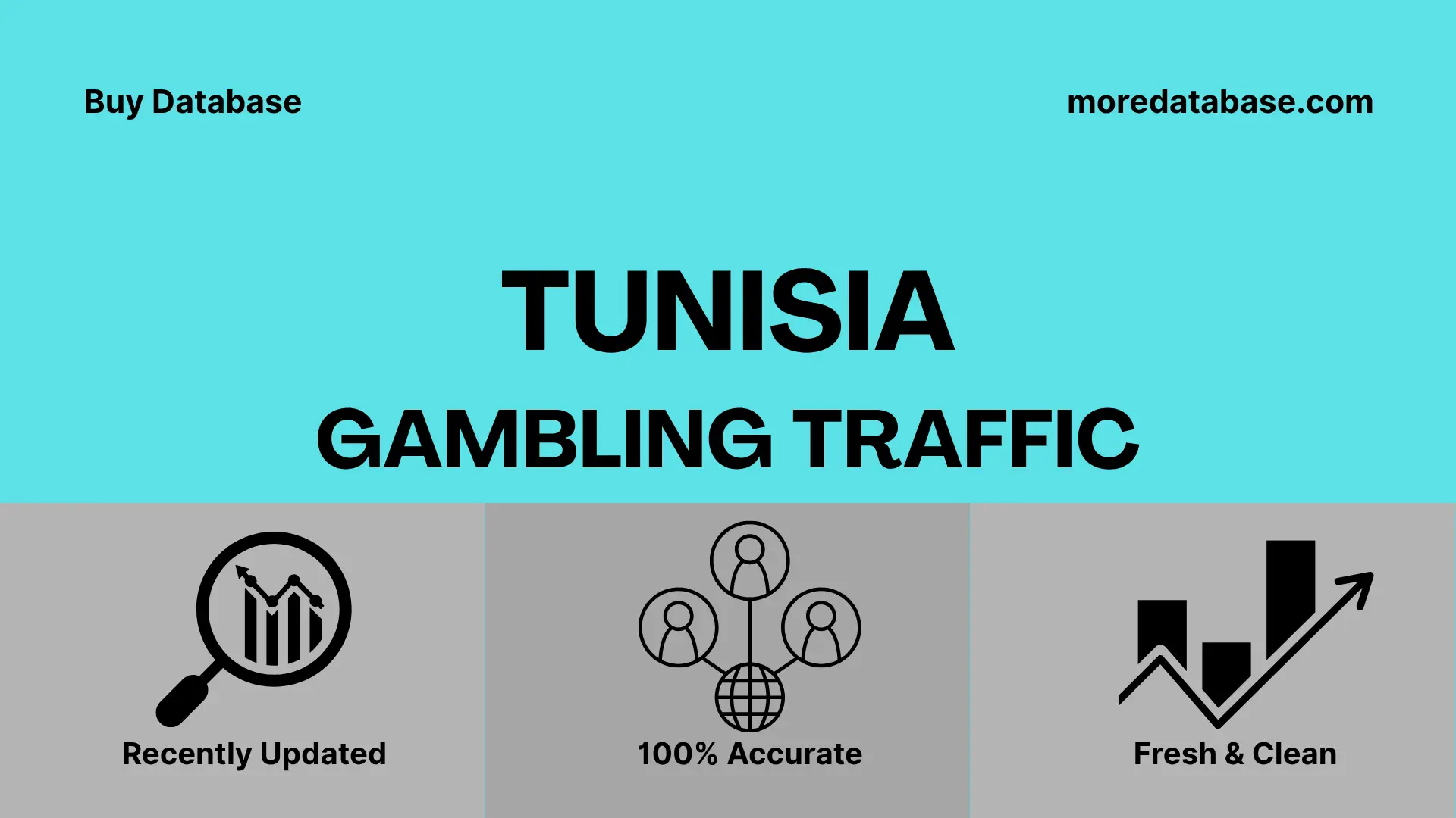 Tunisia Gambling Traffic 1 Million Data