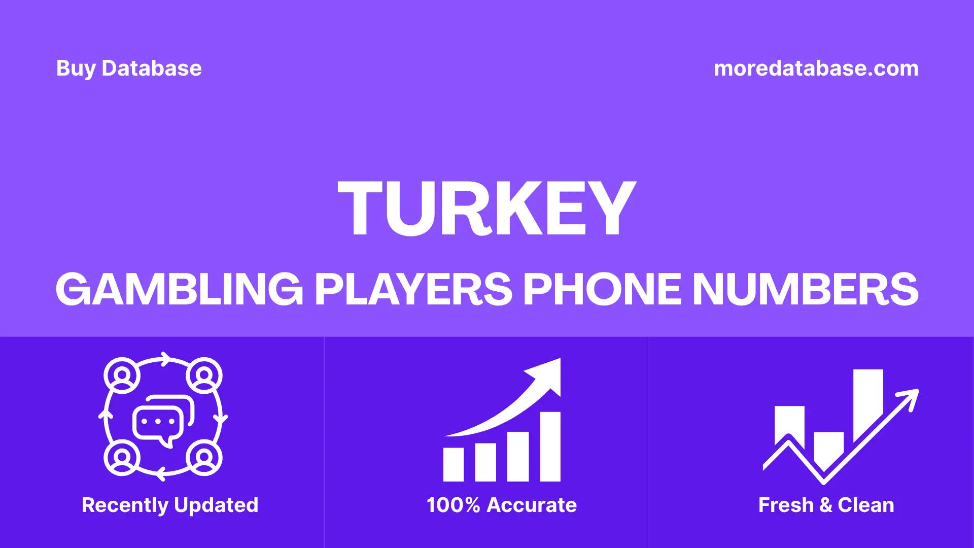 Turkey Gambling Players Phone Numbers 1 Million Data