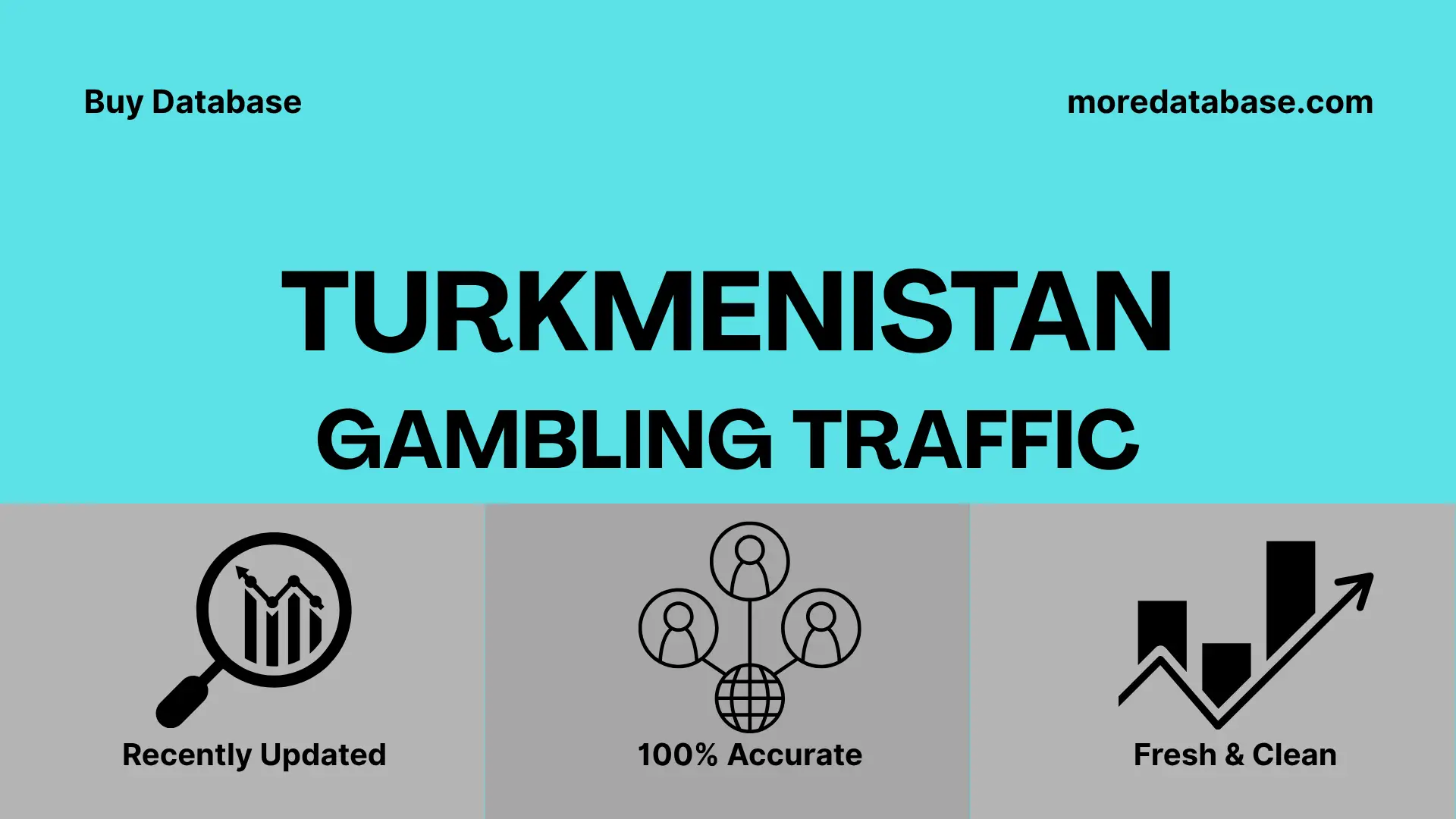 Turkmenistan Gambling Traffic 1 Million Data