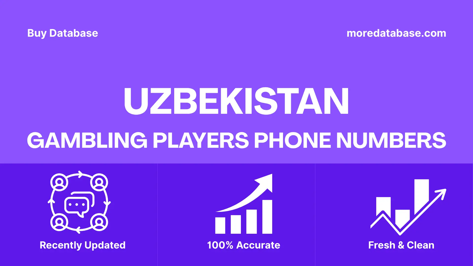 Uzbekistan Gambling Players Phone Numbers 1 Million Data