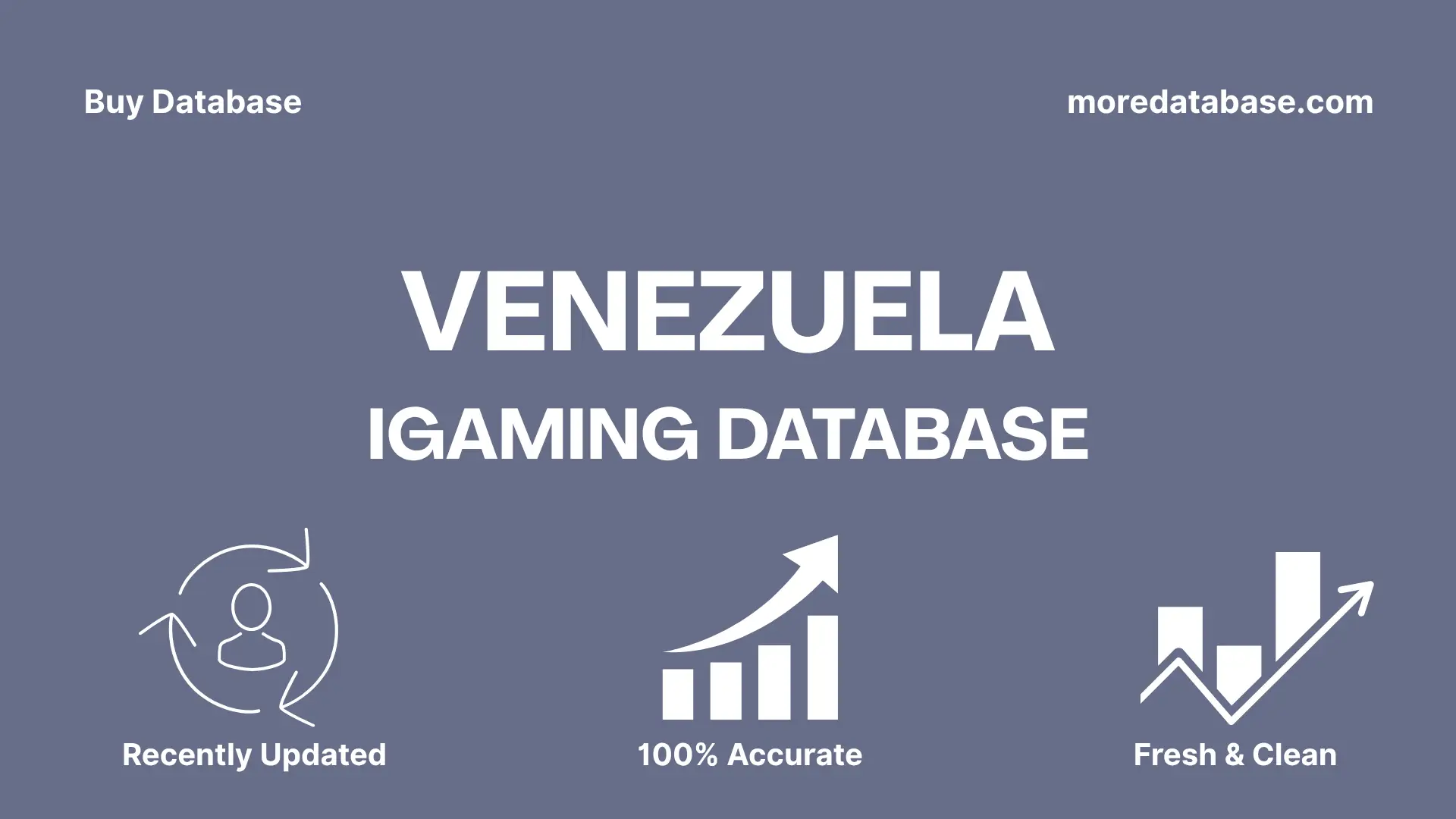 Venezuela iGaming Database 1 Million Package