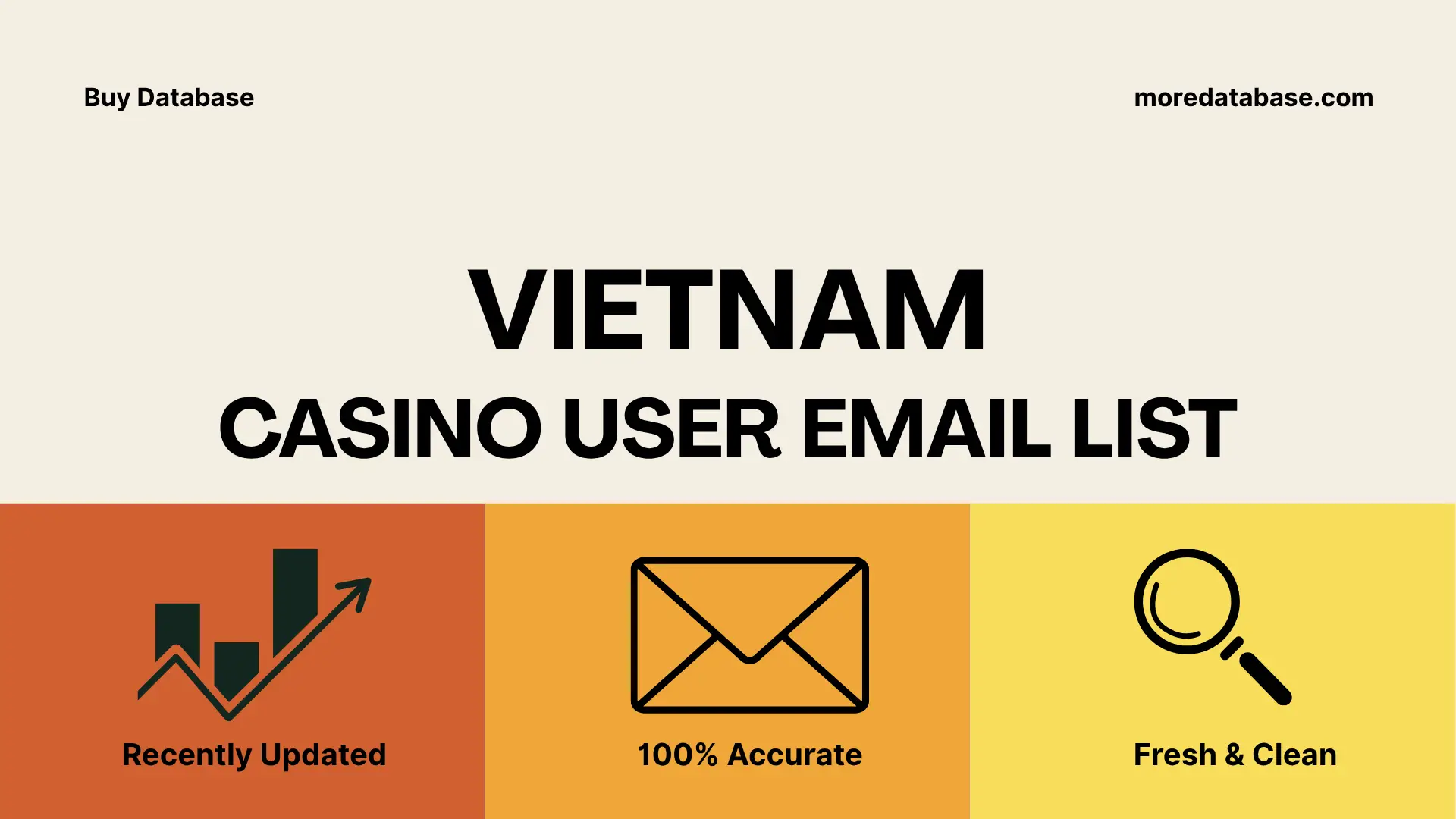 Vietnam Casino User Email List 1 Million